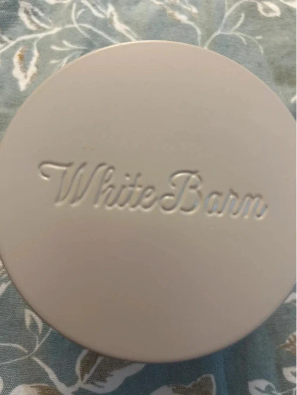 White Barn Wildberry and Ube candle